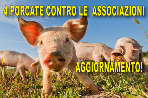 Aggiornamento sulle 4 porcate in arrivo contro le Associazioni No Profit