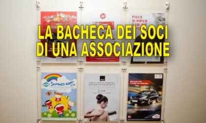 La Bacheca dei soci di una Associazione: un obbligo da rispettare