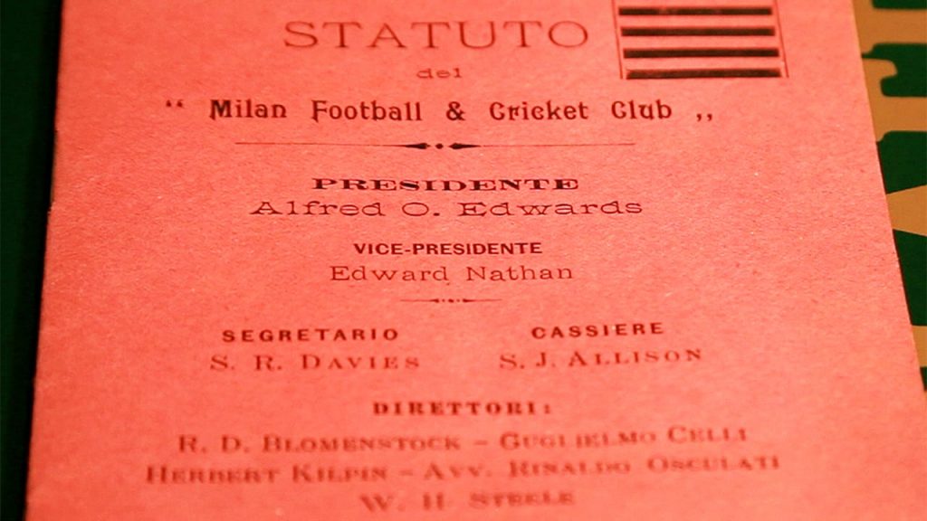 La Bufala del ritrovamento dello Statuto del 1899 del Milan