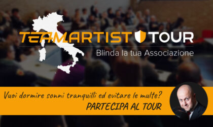 Sabato 16 Dicembre a Trento: Convegno sui Controlli del Fisco nelle Associazioni – TeamArtist Tour 2017