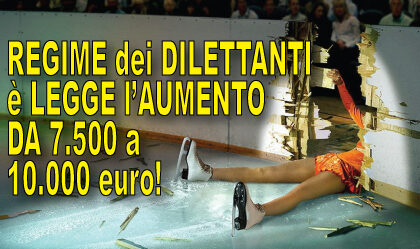 Finalmente è legge: aumentato da 7.500 euro a 10.000 il limite esentasse dei rimborsi per i dilettanti