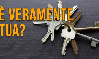 La tua associazione, è veramente TUA?