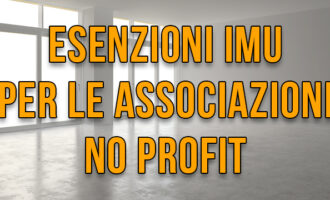 Esenzioni IMU per associazioni no profit e ETS