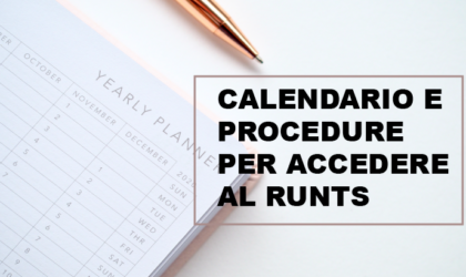 Calendario e procedure per accedere al Registro Unico Nazionale del Terzo Settore (RUNTS)