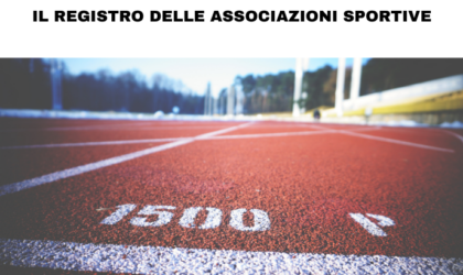 Il Registro nazionale delle attività sportive dilettantistiche