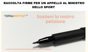 Riforma dello Sport: TeamArtist lancia una raccolta firme e un appello pubblico al Ministro dello Sport