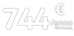 Medie associazioni - 744€/anno iva inclusa