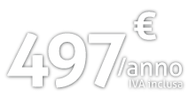Piccole associazioni - 497€/anno iva inclusa
